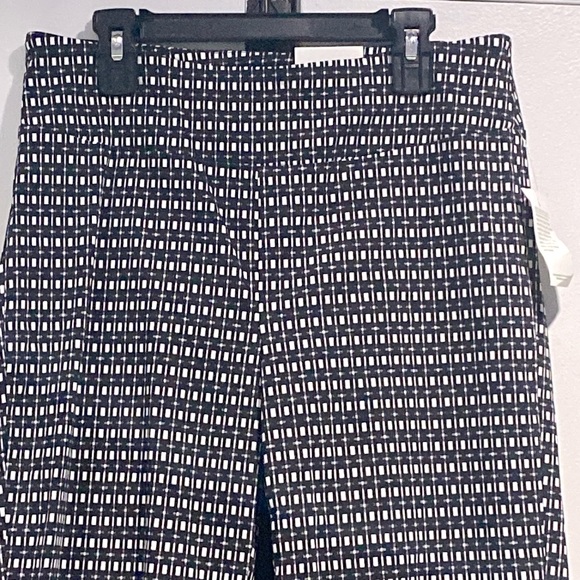 NWT Jules and Leopold Pull On Slim Crop Leg Ankle Length Graphic Pants Size S !! - Picture 3 of 13